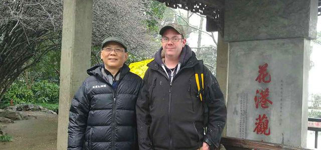 Coach Matt Beddows visits HangZhou China