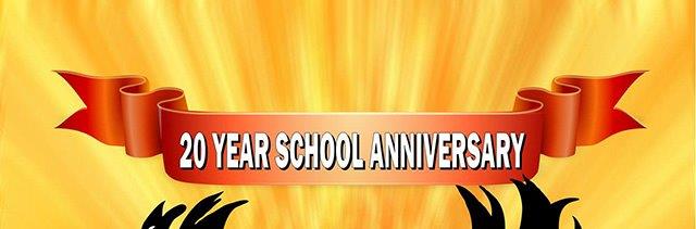 20 Year School Anniversary