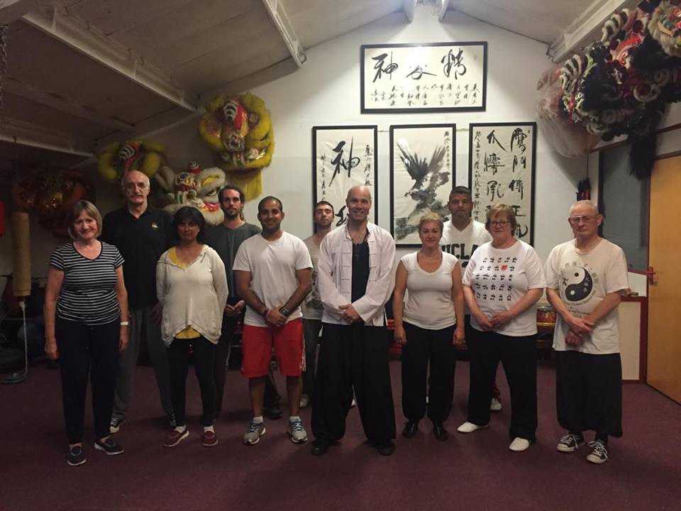 SiFu Dale, SiHing Joe, SiJia Jan with Jatinder Fit For Life Activator and participants.