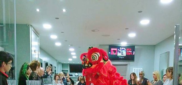Lion Dance for Grand Opening in Maidenhead