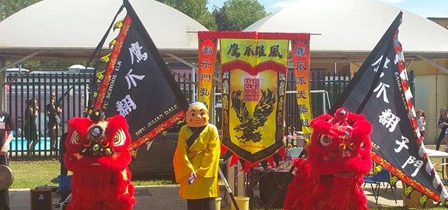 Lion Dance supporting local schools and charities